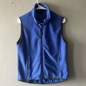 Woolrich Light Blue/Purple Andes Fleece Vest Size Medium